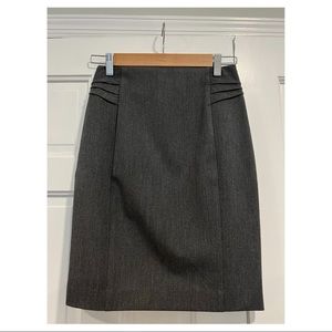 Express Grey Pencil skirt
